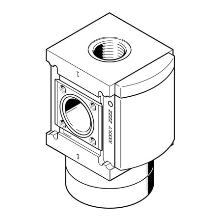 Festo Branching Module PMBL-90-HP3-E PMBL-90-HP3-E